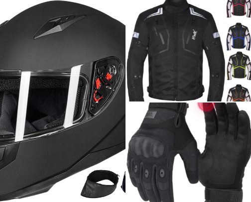 Motorcycle Touring Essentials cover photo collage