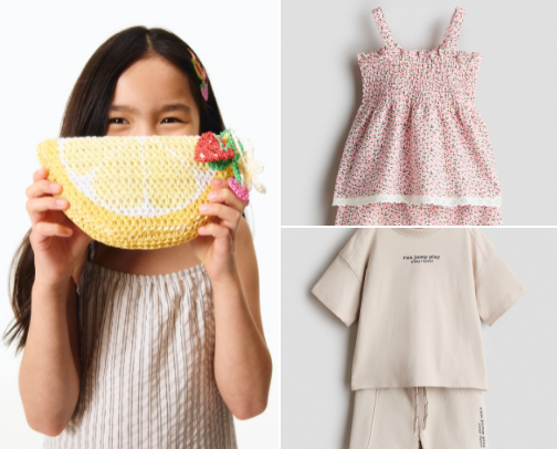 Mes vêtements préférés pour les enfants et bébé cover photo collage