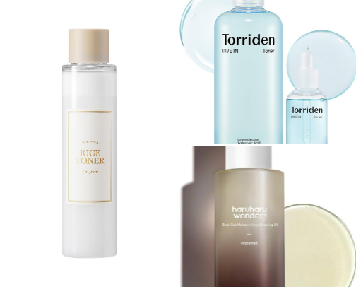 korean skin care for dry skin cover photo collage