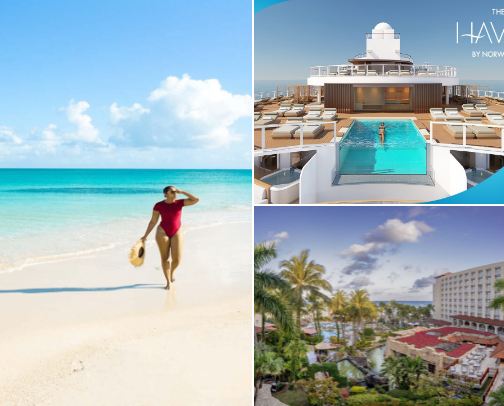 Travel Destinations cover photo collage