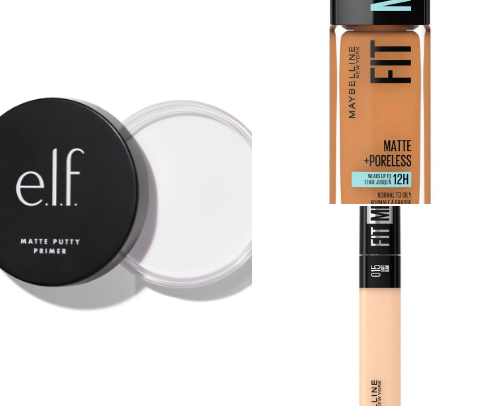 Makeup list||Affordable||Oily & acne prone skin cover photo collage