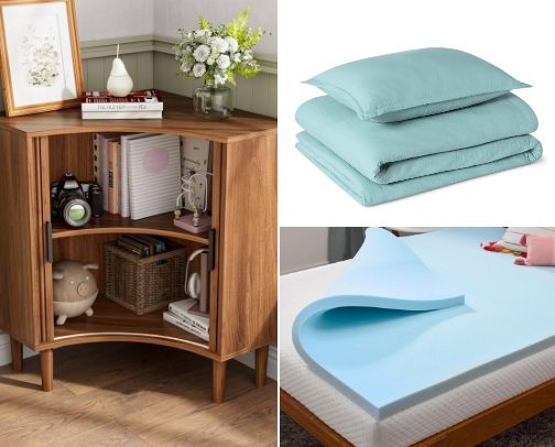 @AMAZON Beautiful LXSXLOME Fluted Corner Cabinets. And much more at AMAZON I'm an Amazon Associate I get paid to promote all things AMAZON Thank you. cover photo collage