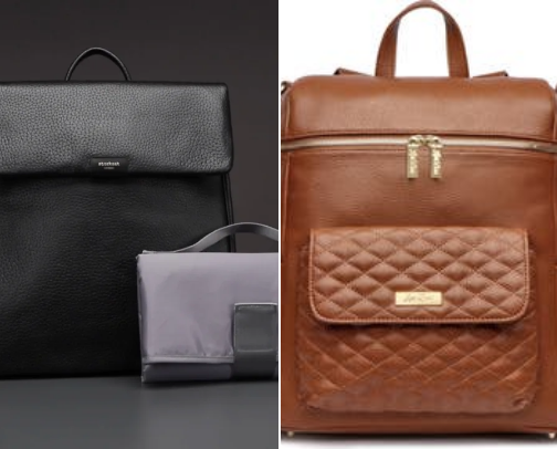 Top 15 Leather Diaper Bags cover photo collage