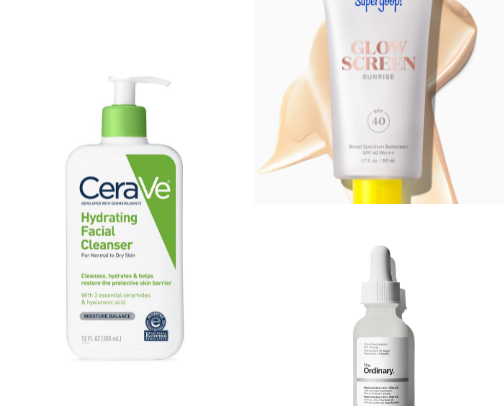 Skin Care Favs 🧴 cover photo collage