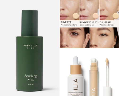 My Go-To Low-Tox Beauty Routine cover photo collage