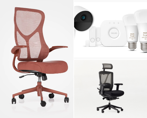 Best Aesthetic Desk Setup Gear for Productive WFH Offices cover photo collage