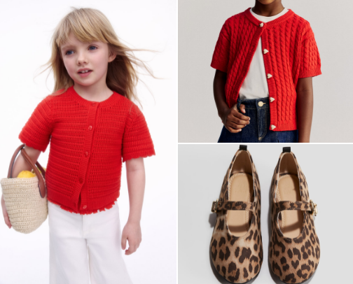 Kids back to school clothes cover photo collage