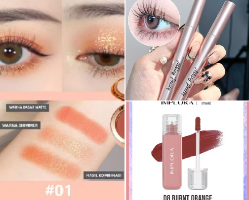 Makeup Simpel Anti Ribet, Auto Fresh Setiap Hari cover photo collage