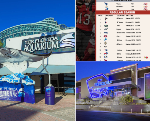 Tampa food and entertainment cover photo collage