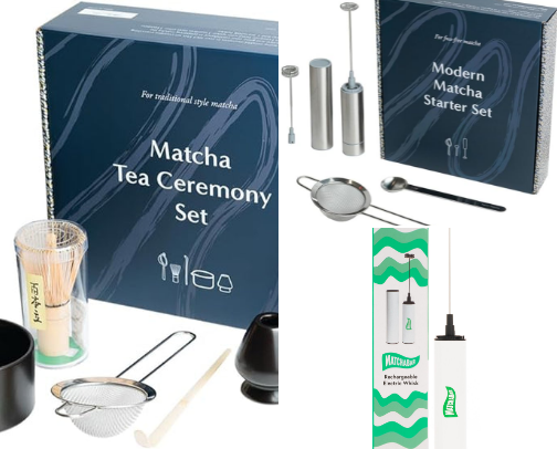 The Matchanary: A-Z of Matcha Essentials cover photo collage