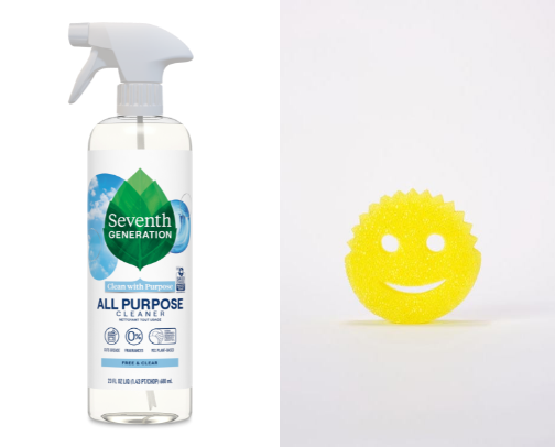 Cleaning cover photo collage