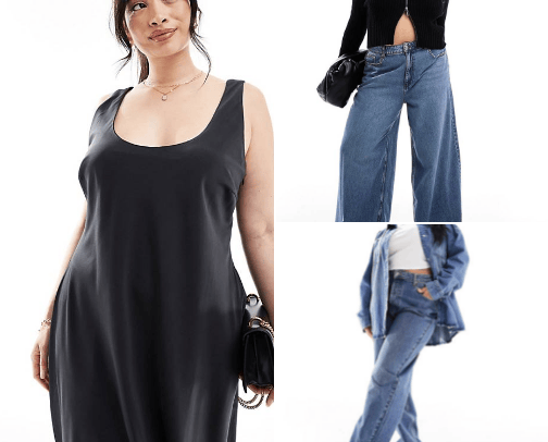 Plus Size Fashion cover photo collage