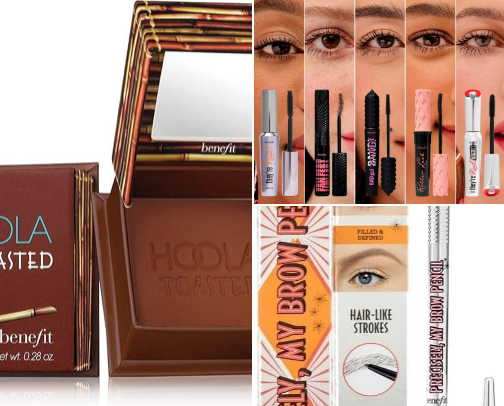 Benefit cosmetics💄🛍️ cover photo collage