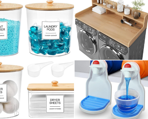 Amazon Laundry Room Finds Everyone Needs cover photo collage