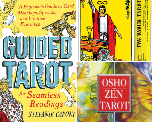 Everything you need for your first Tarot reading cover photo collage