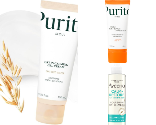 Acne treatment cover photo collage