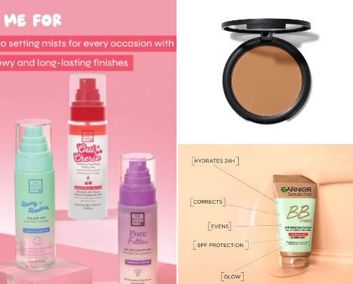 My favorite beauty recs cover photo collage