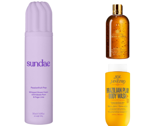 Shower Gel and Oils cover photo collage