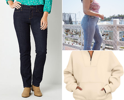 Over 40 fashions for Tall Women cover photo collage