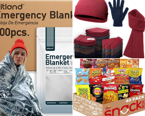 Things to help the unhoused cover photo collage