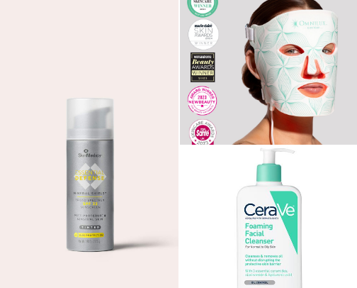 Skin Care Glow Up: Acne-Prone Women cover photo collage