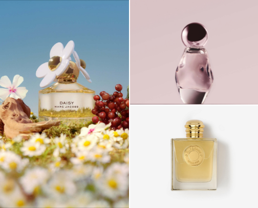 My favorite fragrances cover photo collage