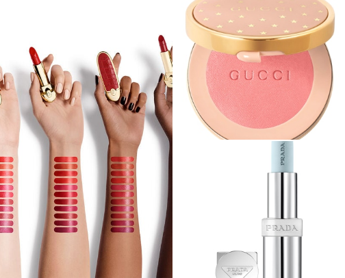 Luxury high end Makeup cover photo collage