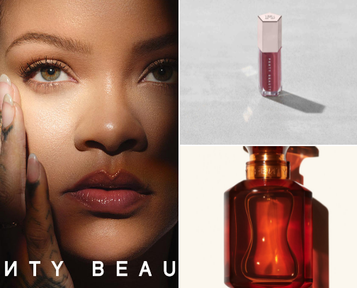 Fenty Beauty - My favorites cover photo collage