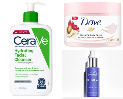 Skincare product that help me for dry skin cover photo collage