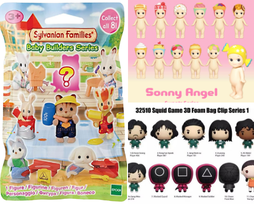 favourite blindbags! cover photo collage