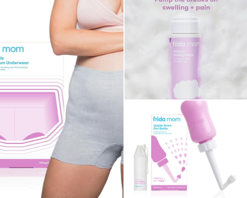 Postpartum must haves cover photo collage