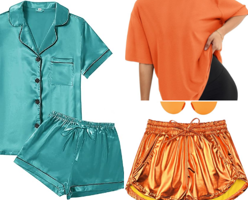 Life of a Showgirl Outfits cover photo collage