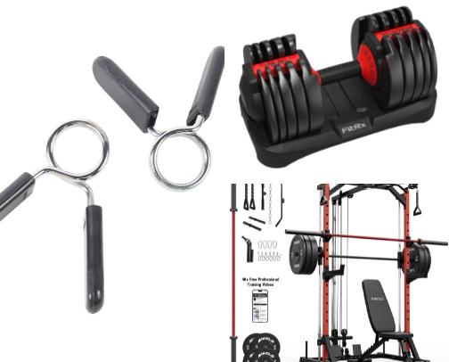 Garage Gym Starter Pack cover photo collage