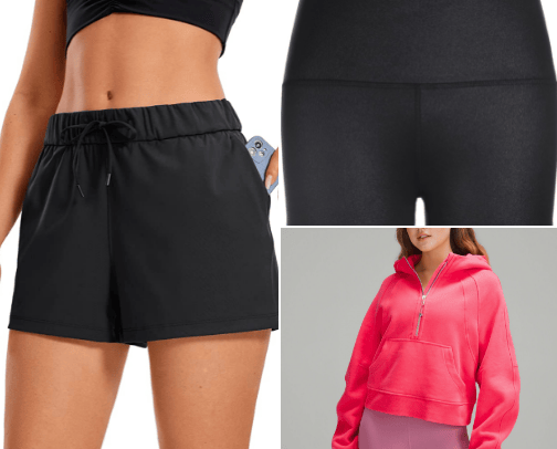 Amazon Athleisure Must-Haves cover photo collage