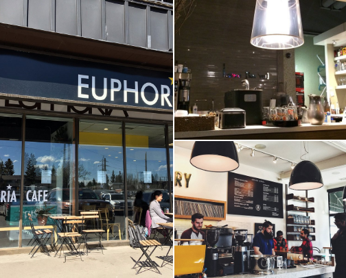 Calgary Cafes cover photo collage