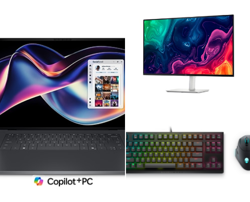 DELL 🖥️💻 cover photo collage
