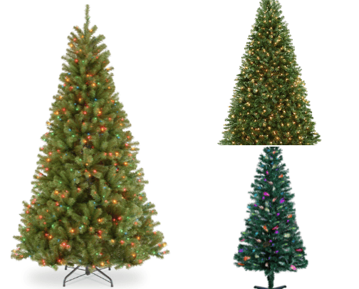 Christmas tree cover photo collage