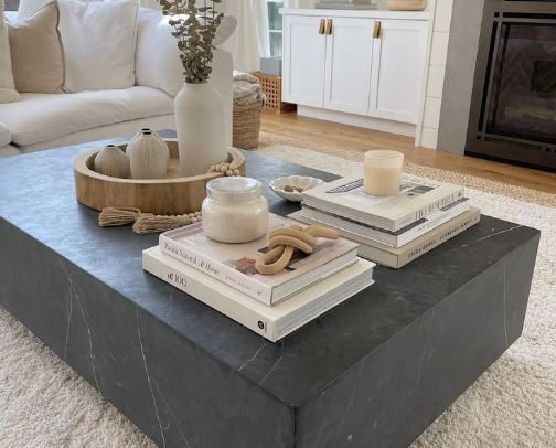 Neutral Coffee Table Decor (High-End Amazon Finds) cover photo collage