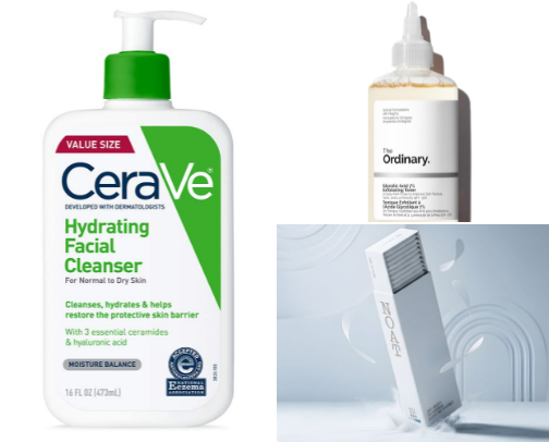 My Everyday Skincare Routine cover photo collage