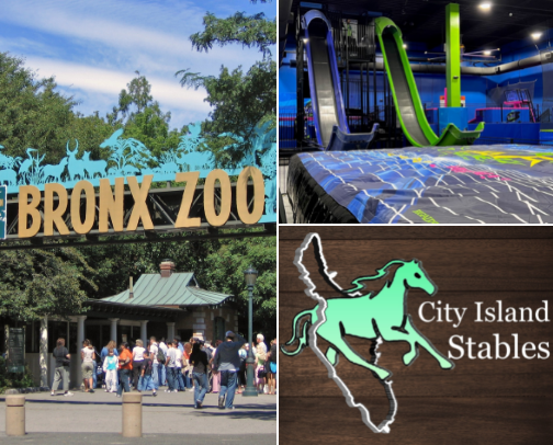 Fun Things to do for Kids in New York, New Jersey and Connecticut cover photo collage
