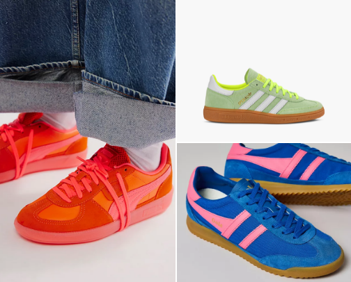 Bright Spring & Summer Sneakers cover photo collage