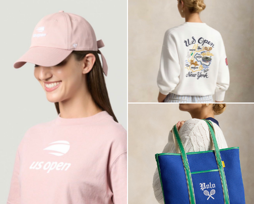 US Open 2026 Merch cover photo collage