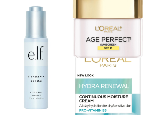 Skincare Products😊 cover photo collage