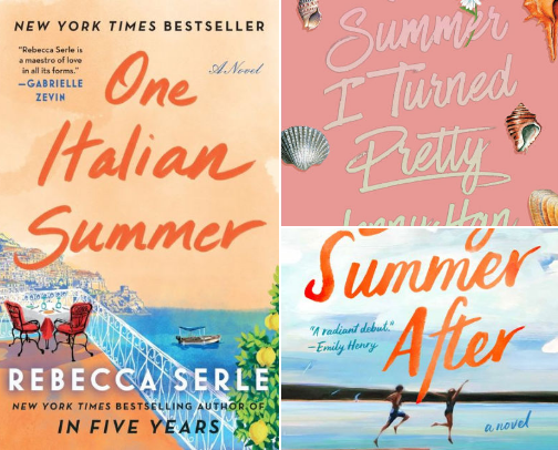 Books to read during summer! cover photo collage