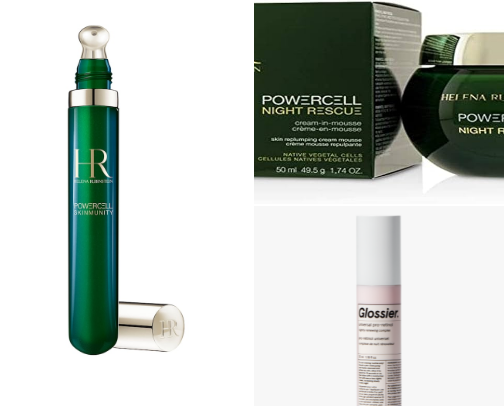 Advanced skincare cover photo collage