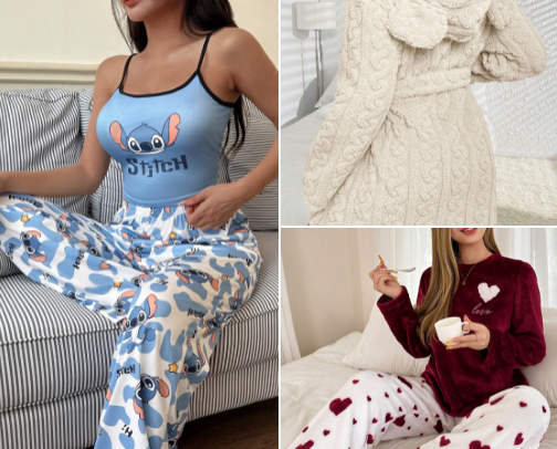 Pajamas cover photo collage