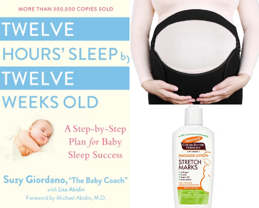 Pregnancy essentials ✨ cover photo collage