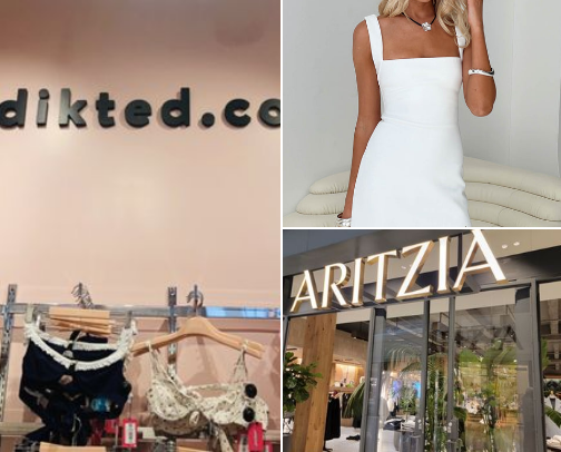 Cute clothing stores cover photo collage