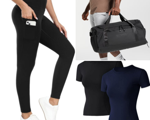 Gym supplies 🏋️‍♀️ cover photo collage