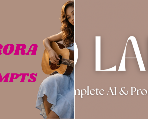 Prompt Banks & AI Courses cover photo collage